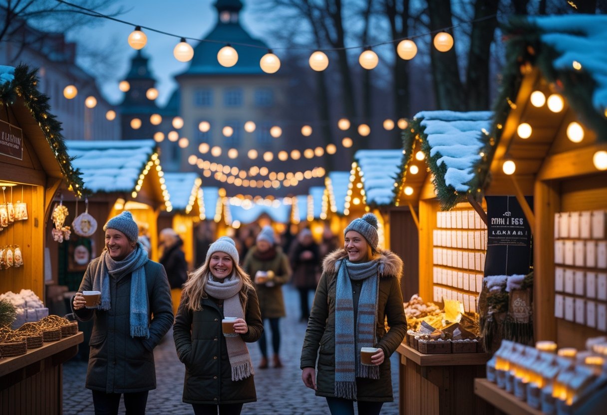 Oplev magien ved julemarkeder og romkalendere i Danmark